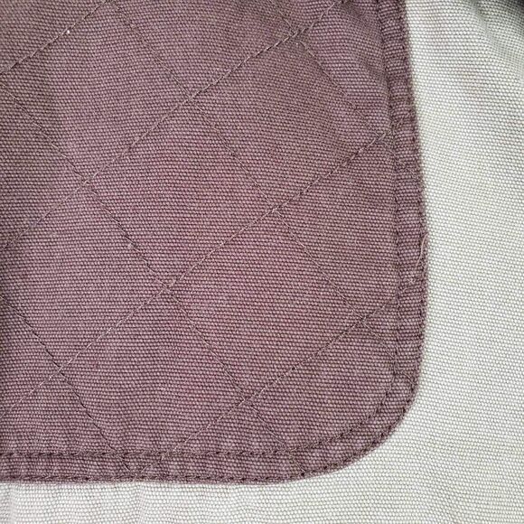 Woolrich Button Up Hunting Shirt Mens Size XL Tan Brown Long Sleeve Patch Flaw - Picture 4 of 11